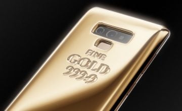 Galaxy Note9 ze złota