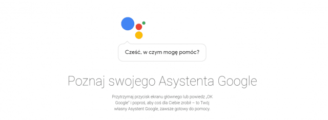 asystent google po polsku poradnik komendy ok google