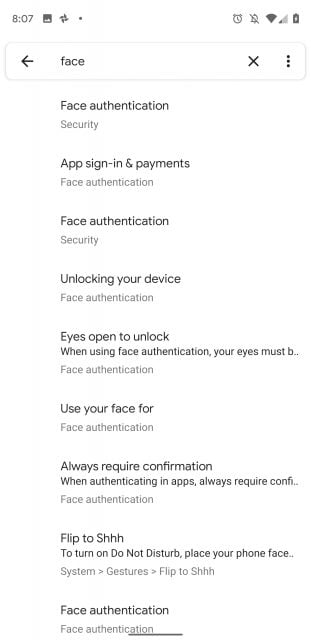 FaceID Android