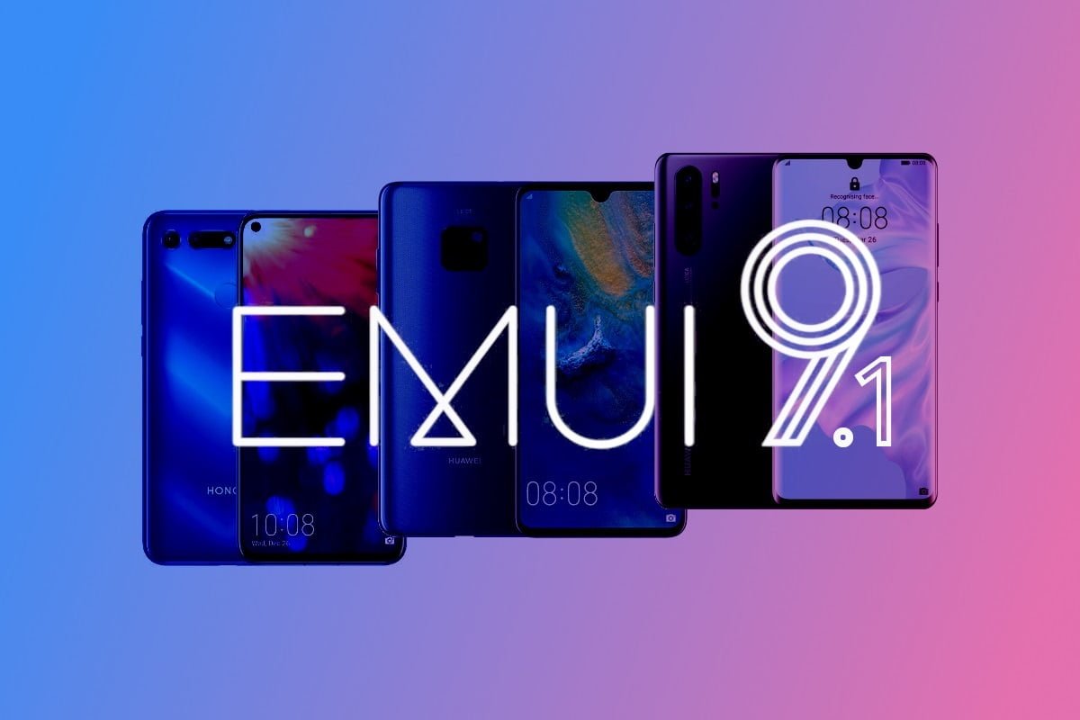 EMUI 9.1 kolejne smartfony