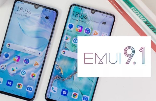EMUI 9.1 kolejne smartfony