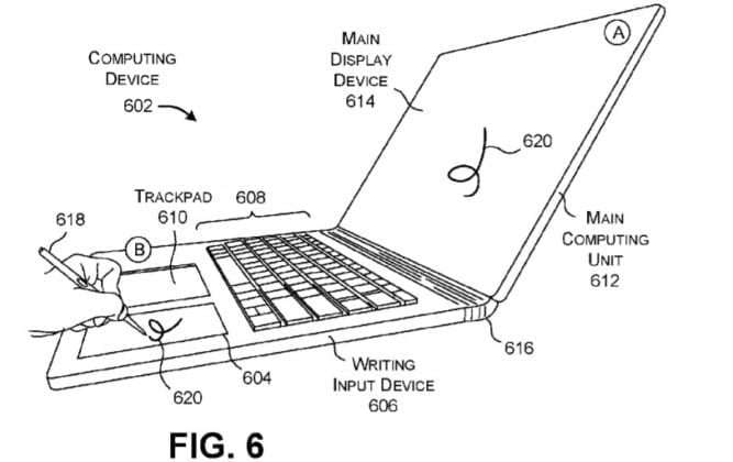 Surface Book 3 patent