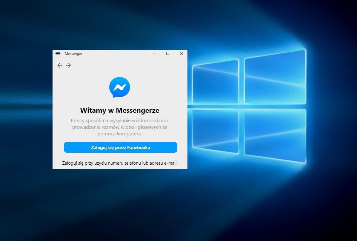 Messenger na Windows