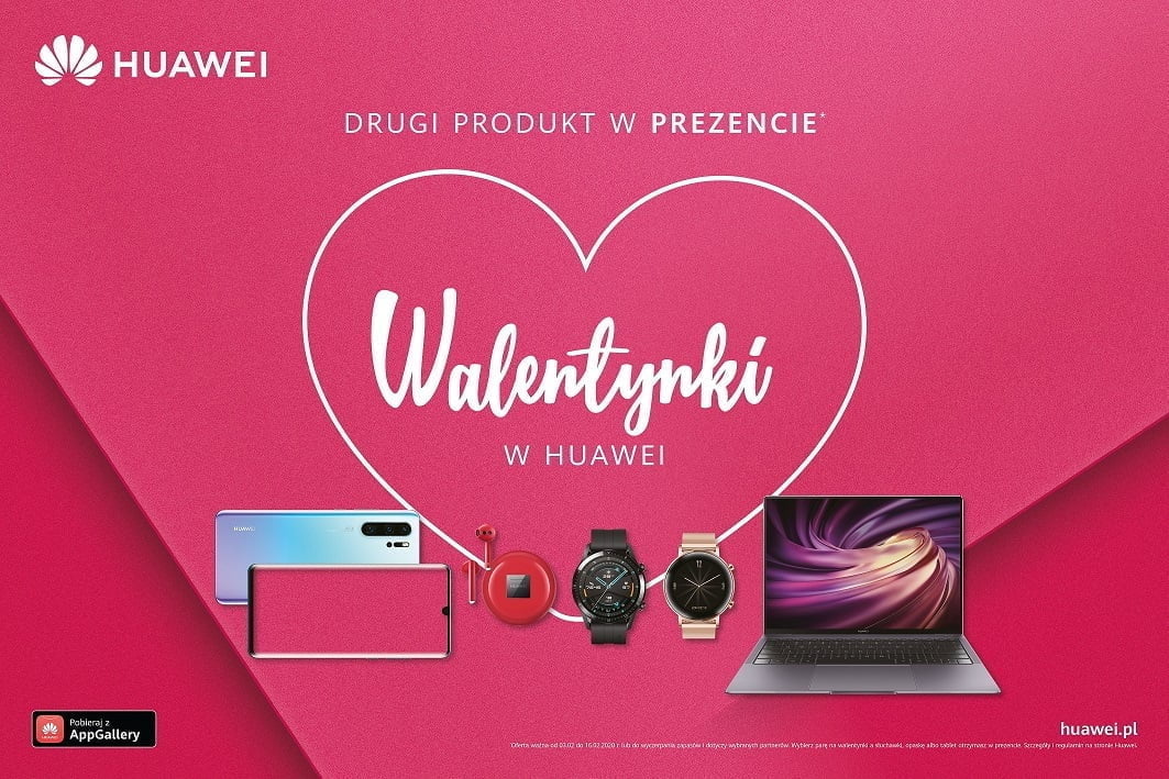 Walentynkowa promocja Huawei