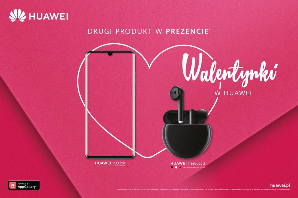 Huawei walentynkowa promocja