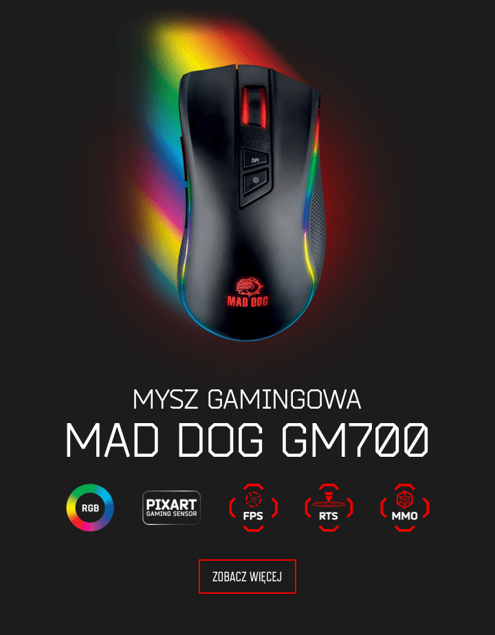  Mysz MAD DOG GM700 