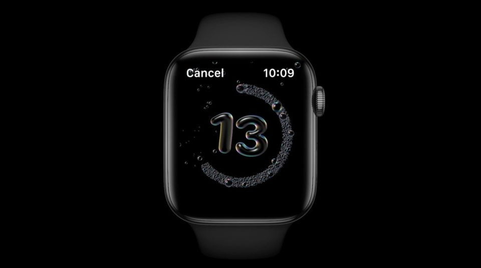 Apple Watch z MicroLED