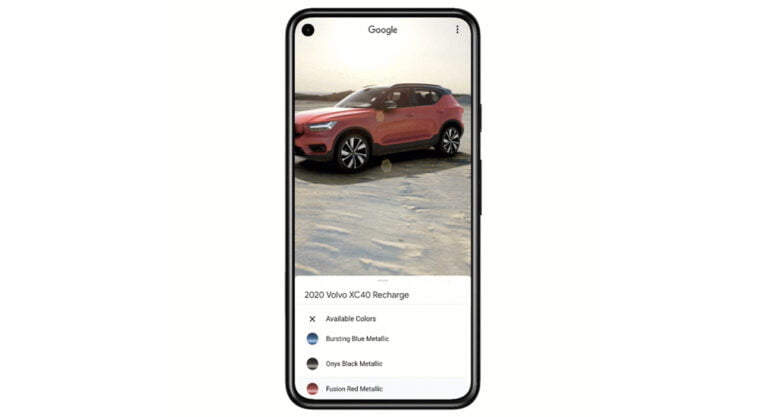 Google pokaże ci samochód, jak będziesz siedział na