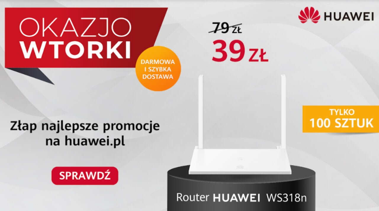 Huawei WS318N promocja