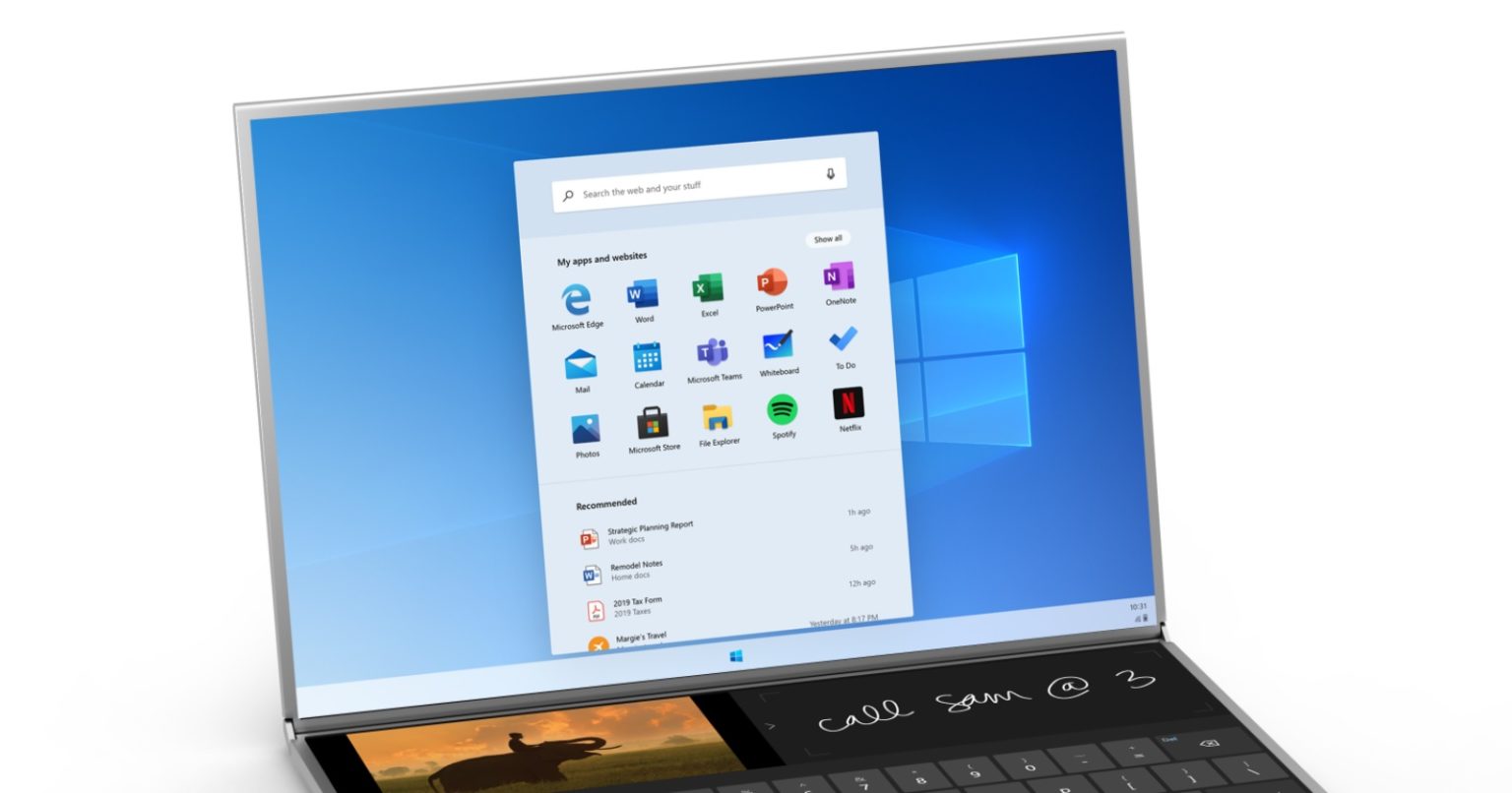 Windows 10X przyczyna końca aplikacje i usługi microsoft