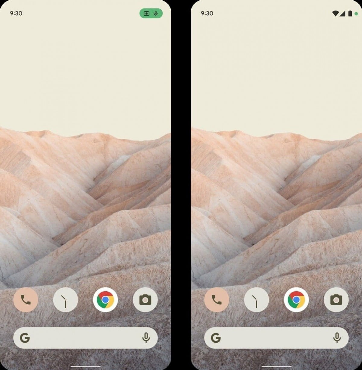Android 12 wygląd zmiany
