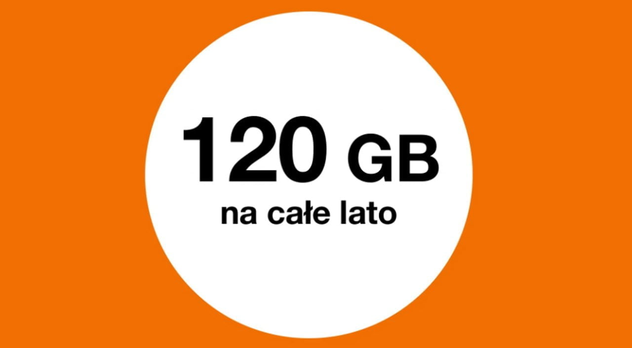Orange na kartę 120 GB