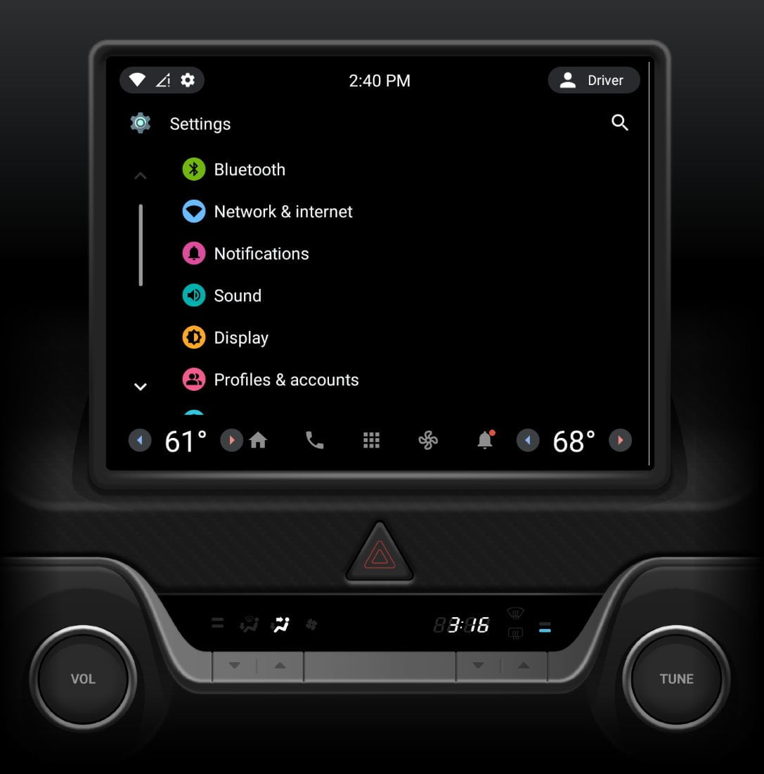 Android Automotive 12