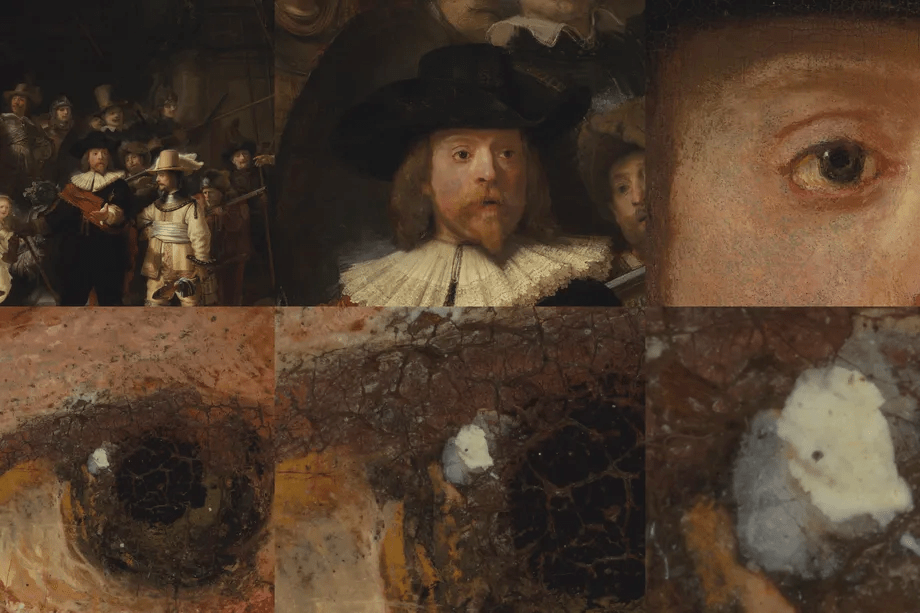Obraz Rembrandta w ultrajakości